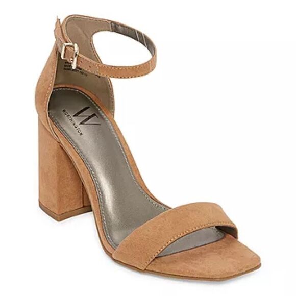 Worthington Womens Becklyn Heeled Sandals NWT - Picture 1 of 4